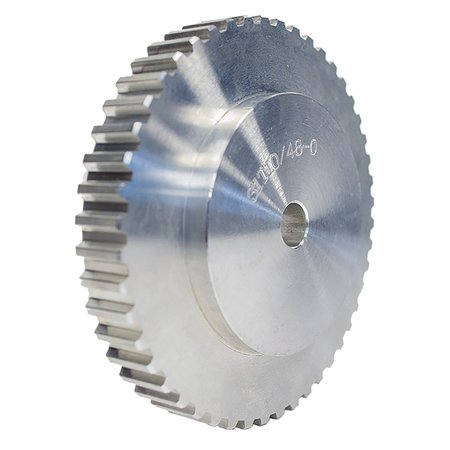 B B MANUFACTURING 40T10/48-0, Timing Pulley, Aluminum 40T10/48-0
